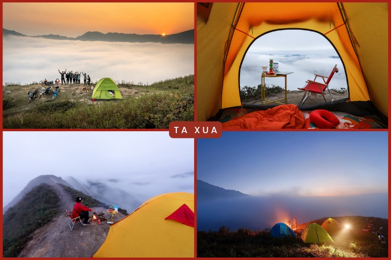 Camping in Ta Xua (Son La)